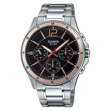 Casio Enticer Men MTP-1374HD-1A2VIF - A1884 - KRISHNA WATCH COMPANY