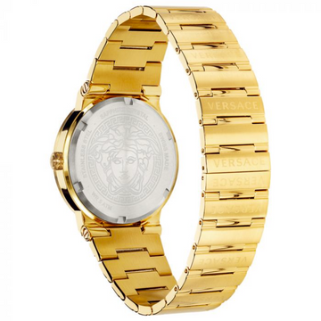 Versace Men Greca logo-vi Silver Watches VEVI00520