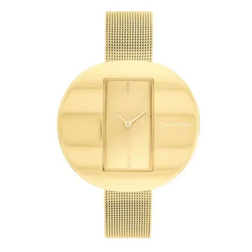 Calvin Klein 25200146 Circular Mesh Quartz Watch for Women - KRISHNA WATCH COMPANY