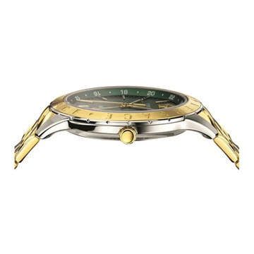VERSACE VEBK00718 UNIVERS GREEN DIAL WATCH FOR MEN