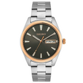 Seiko Analog Brown Dial Men's Watch-SUR344P1