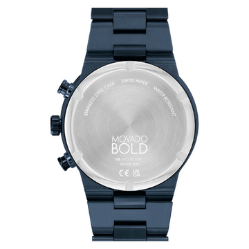 Movado Bold Chronograph Watch for Men 3600859 - KRISHNA WATCH COMPANY