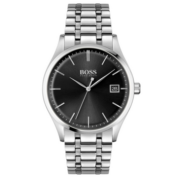 Hugo boss shop watches stainless steel