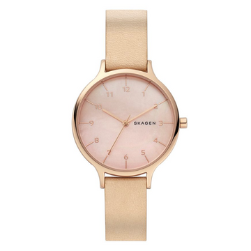 Skagen Analog Pink Dial Women's Watch-SKW2704