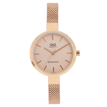 Women Rose Gold Analogue Watch QA15J020Y - KRISHNA WATCH COMPANY