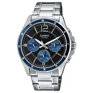 Casio Enticer Watch MTP-1374HD-2AVIF - A1646 - KRISHNA WATCH COMPANY