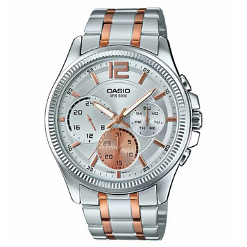 CASIO ENTICER MTP-E305HRG-7AV1F (A1662) - KRISHNA WATCH COMPANY