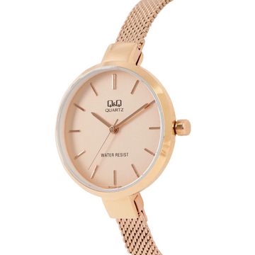 Women Rose Gold Analogue Watch QA15J020Y - KRISHNA WATCH COMPANY