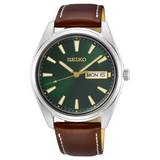 Seiko Dress Analog Green Dial Men's Watch - SUR449P1 - KRISHNA WATCH COMPANY