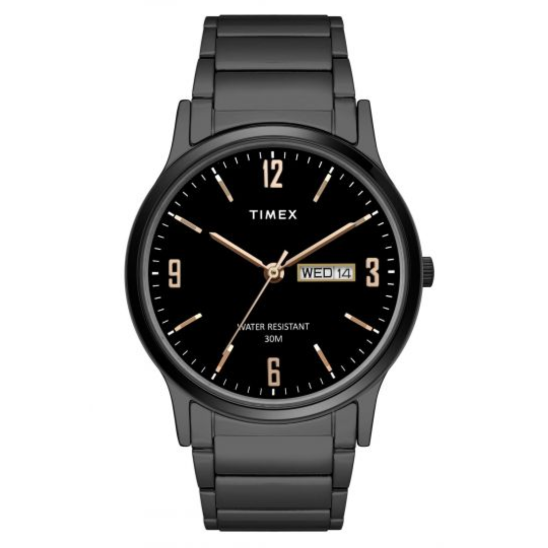 TIMEX Analog Black Dial Men's Watch - TW000R438 - KRISHNA WATCH COMPANY