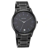 Titan Workwear Watch with Black Dial & Metal Strap 1806NM01