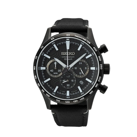 Seiko DRESS QUARTZ CHRONOGRAPH WATCH - SSB417P1