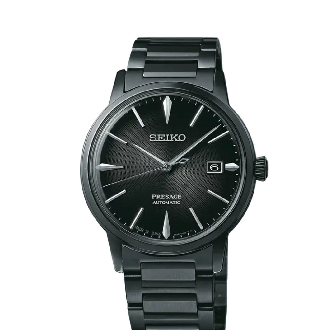 Seiko PRESAGE COCKTAIL TIME ‘THE BLACK VELVET - SRPJ15J1 - KRISHNA WATCH COMPANY