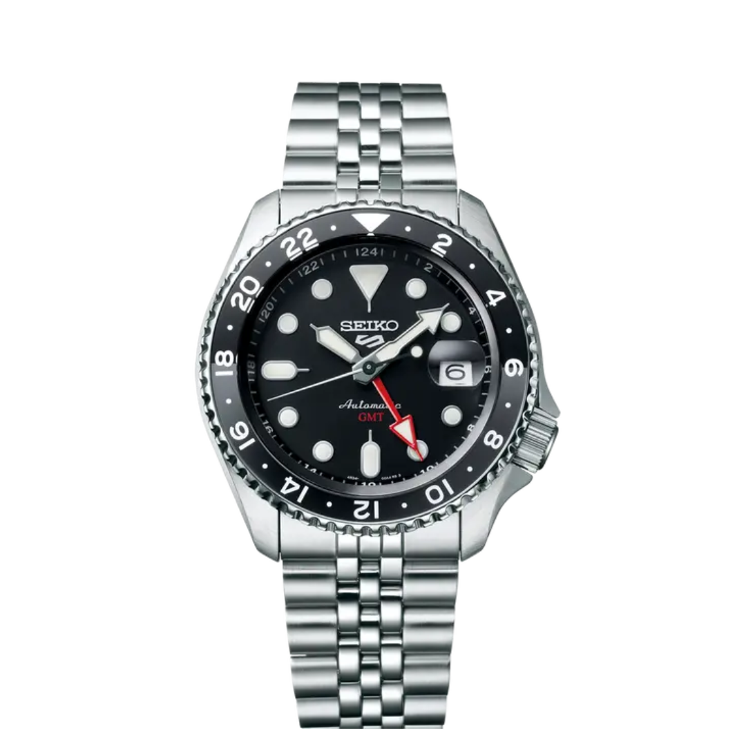 SEIKO 5 SPORTS ‘BLACK GRAPE’ GMT SKX RE-INTERPRETATION - SSK001K1 - KRISHNA WATCH COMPANY