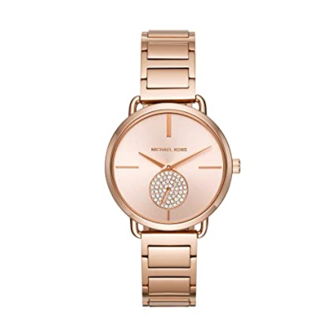 Michael Kors Analog Rose Gold Dial Women's Watch - MK3640 - KRISHNA WATCH COMPANY
