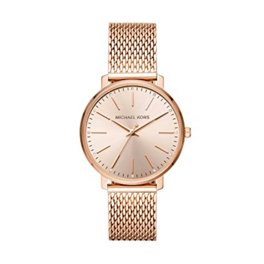 Michael Kors Analog Gold Dial Women's Watch- MK4340