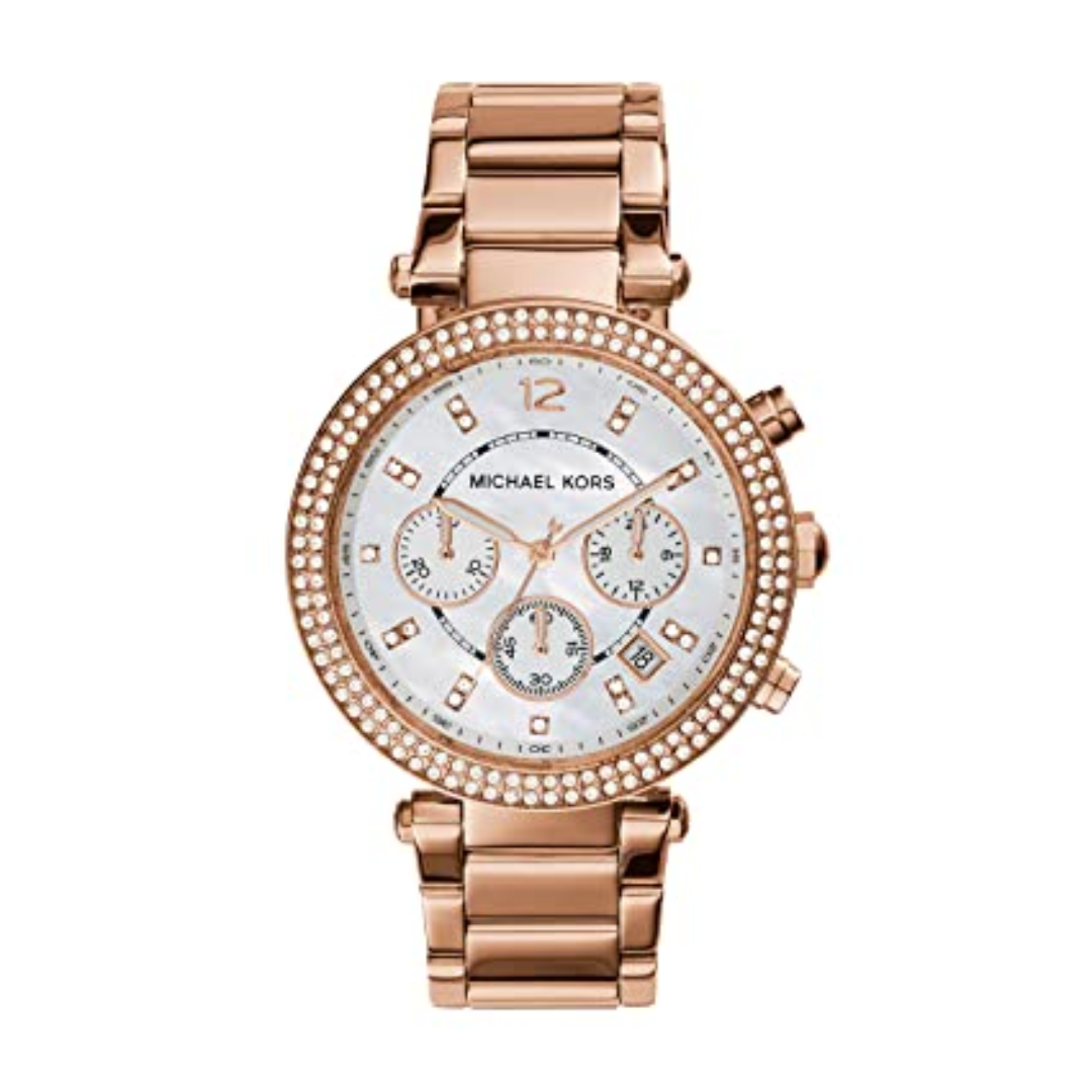 Michael Kors Parker Analog White Dial Women's Watch - MK5491 - KRISHNA WATCH COMPANY