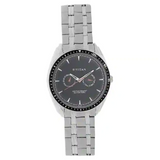 Titan Black Dial Silver Stainless Steel Strap Watch 1582KM02