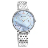 Titan Workwear Blue Dial Analog with Date Watch for Women 2673SM01