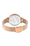 Fastrack Younique Rose Gold Dial Stainless Steel Strap Watch 6278WM01 - KRISHNA WATCH COMPANY