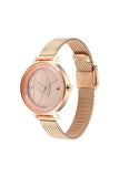 Fastrack Younique Rose Gold Dial Stainless Steel Strap Watch 6278WM01 - KRISHNA WATCH COMPANY
