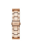 Guess Womens 18 mm Emblem Rose Gold Dial Analog Watch - GW0485L2