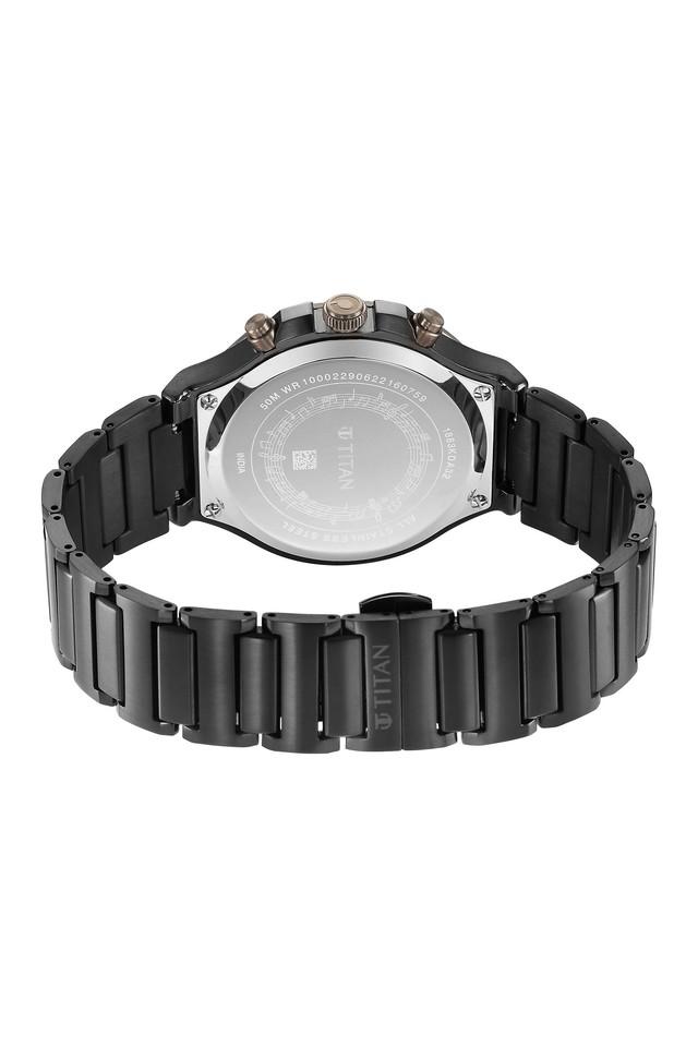 Titan Quartet Grey Dial Stainless Steel Strap Watch 1883KM01 / NS1883KM01 - KRISHNA WATCH COMPANY