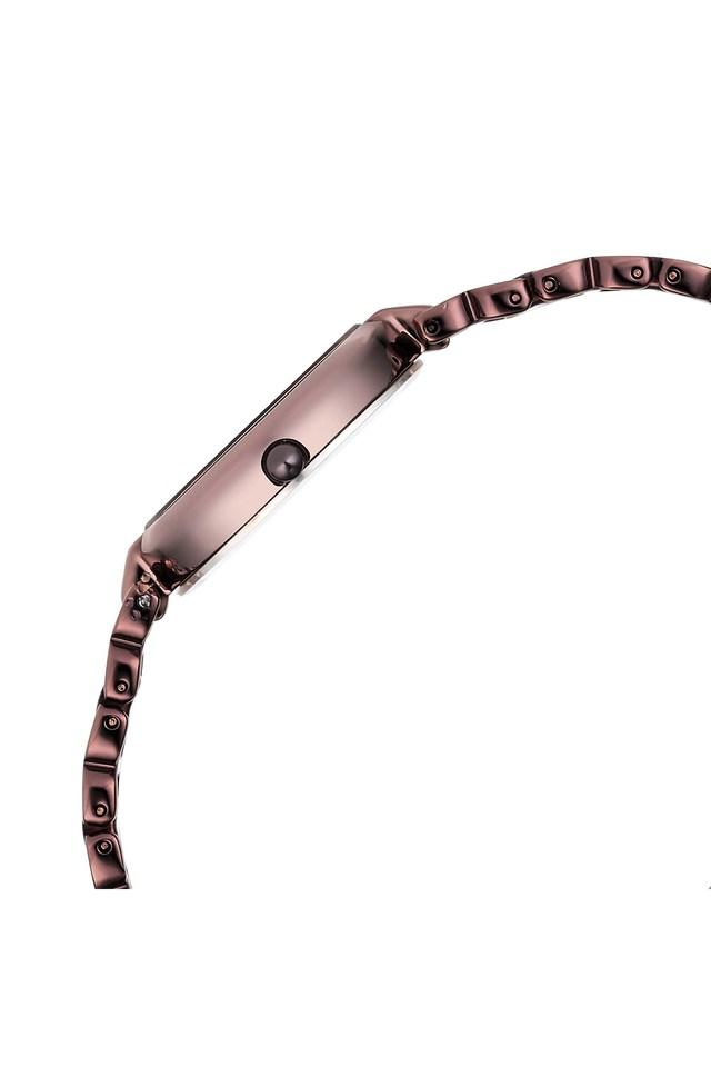 Titan Raga Delight Brown Dial Metals Strap Watch - 2608QM02 - KRISHNA WATCH COMPANY