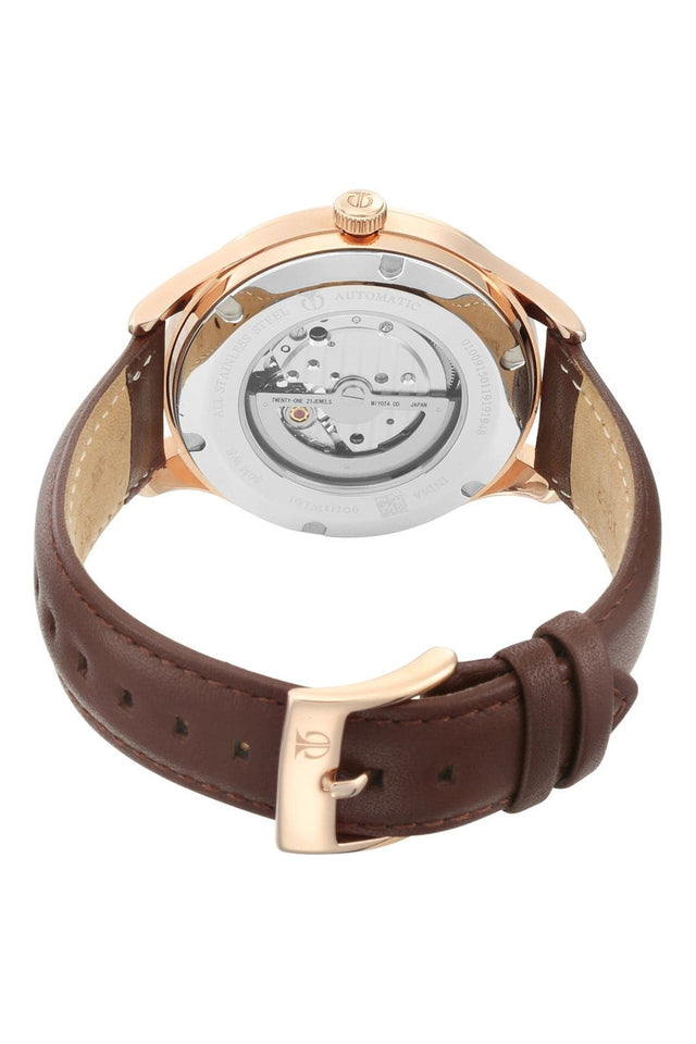TITAN Blue Dial Automatic Watch with Leather Strap - 90111WL01 - KRISHNA WATCH COMPANY