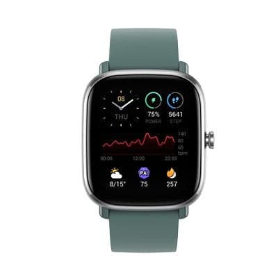 AMAZFIT GTS-2 MINI GREEN SMARTWATCH - KRISHNA WATCH COMPANY