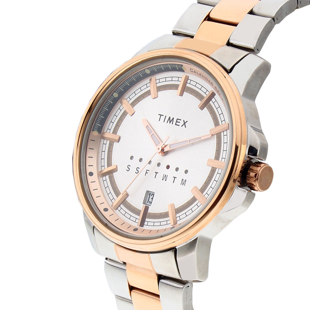 TIMEX Analog Silver Dial Men's Watch-TWEG17205 - KRISHNA WATCH COMPANY
