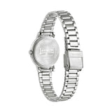 Sonata Linnea Pink Dial Silver Stainless Steel Strap Watch NR8174SM01