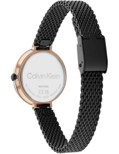 Calvin Klein 25200084 Minimalistic T Bar 28Mm Mesh Quartz Watch for Women - KRISHNA WATCH COMPANY