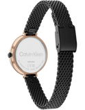 Calvin Klein 25200084 Minimalistic T Bar 28Mm Mesh Quartz Watch for Women