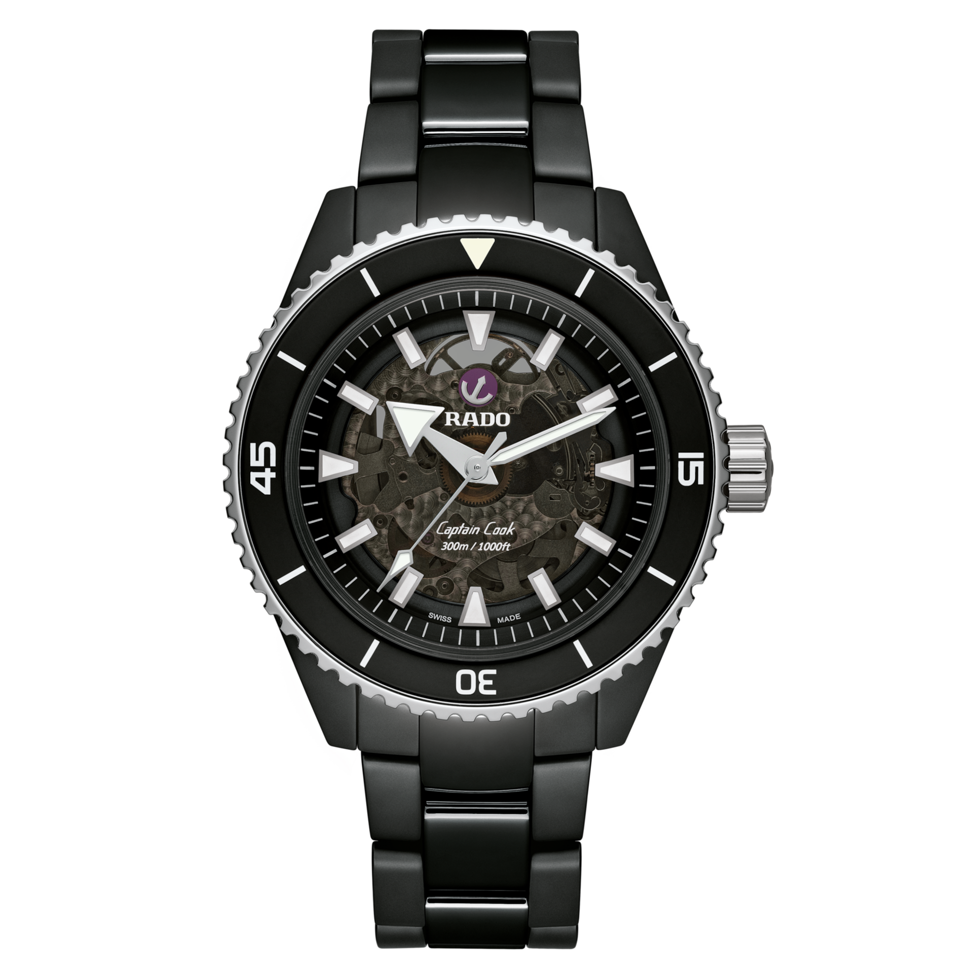 RADO Captain Cook High Tech Ceramic R32127152 - KRISHNA WATCH COMPANY