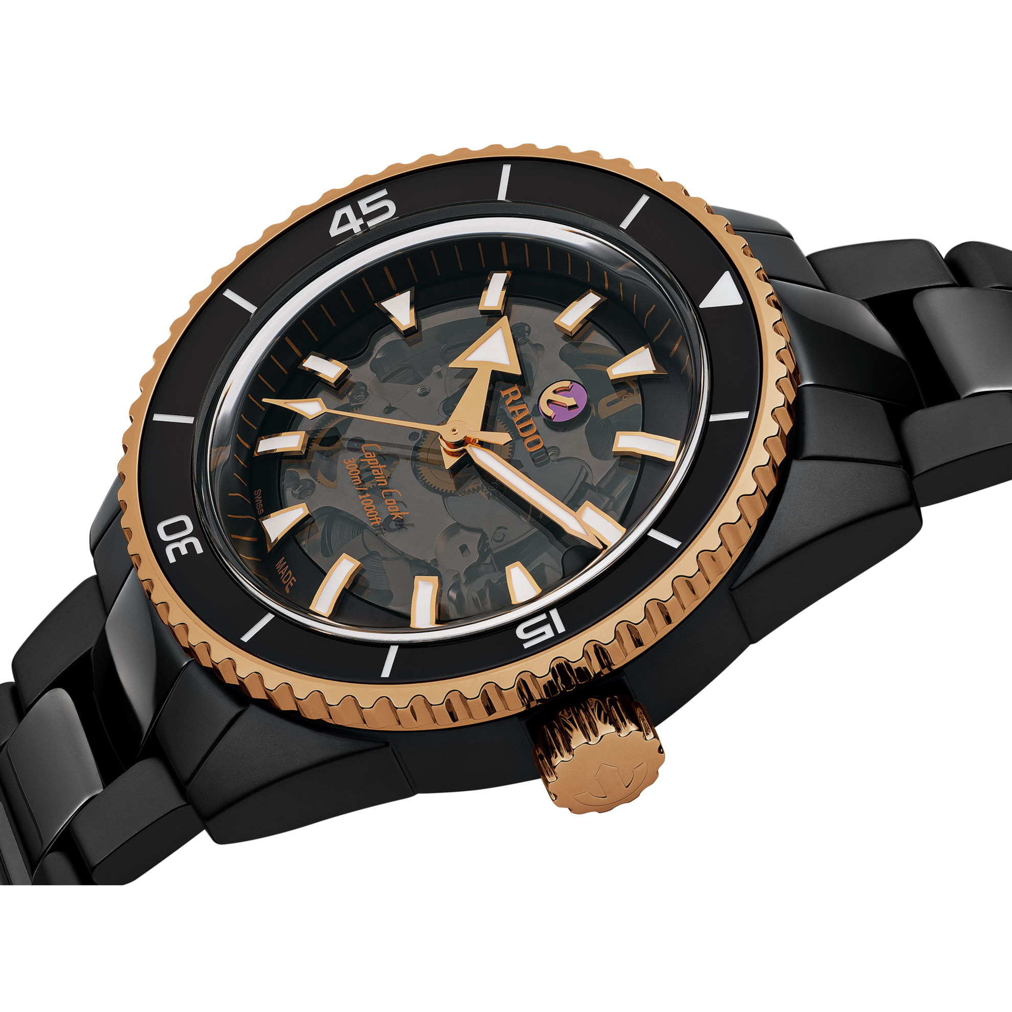 RADO Captain Cook High Tech Ceramic R32127162 - KRISHNA WATCH COMPANY