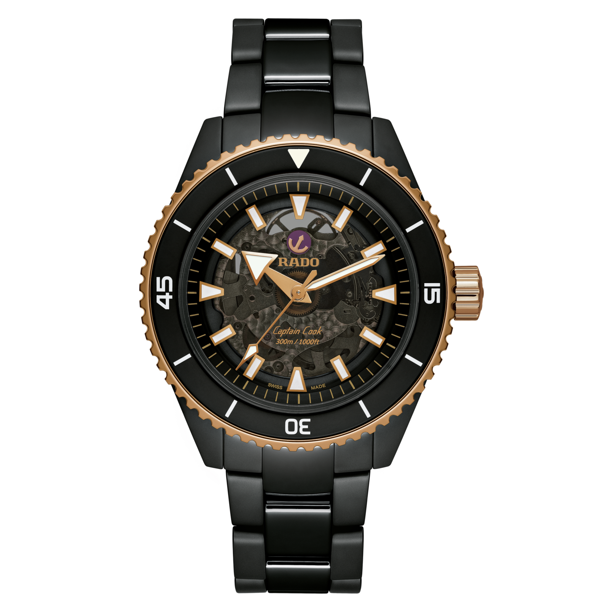 RADO Captain Cook High Tech Ceramic R32127162 - KRISHNA WATCH COMPANY