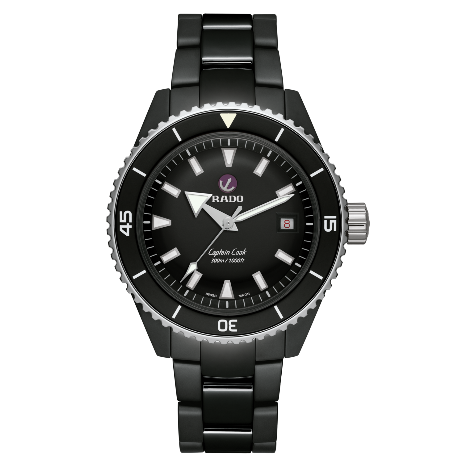 RADO Captain Cook High Tech Ceramic Diver R32129152 - KRISHNA WATCH COMPANY