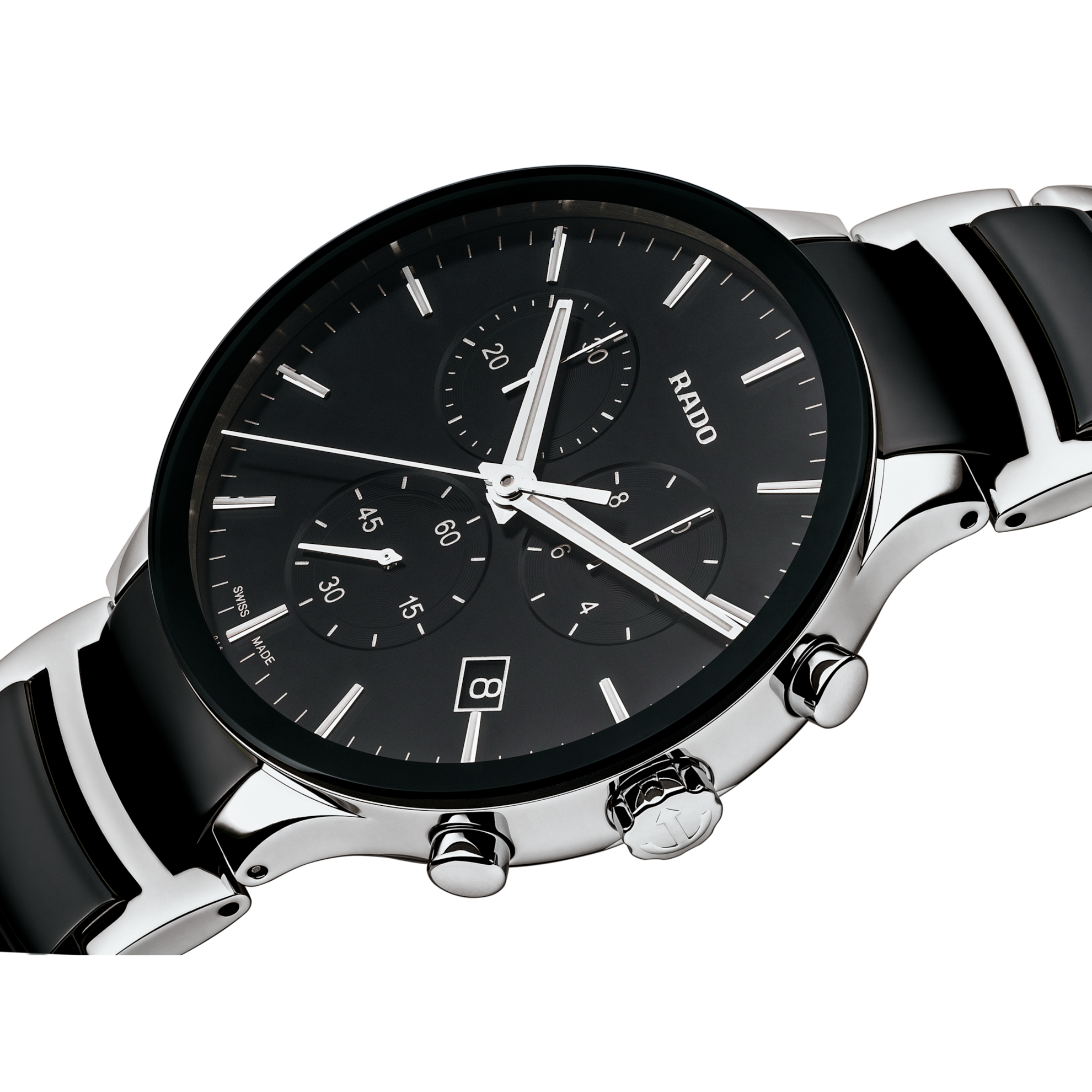 RADO Centrix Chronograph Watch for Men R30130152 - KRISHNA WATCH COMPANY