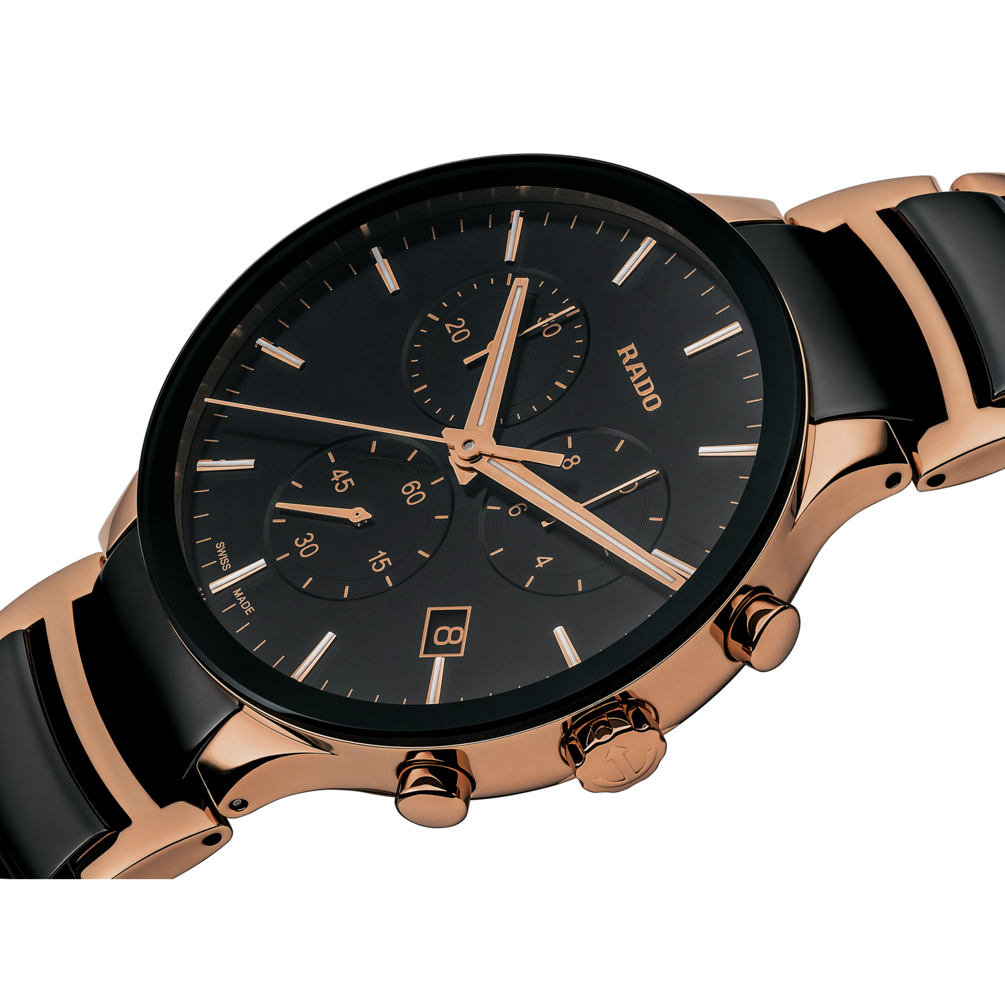 RADO Centrix Chronograph Watch for Men R30187172 - KRISHNA WATCH COMPANY