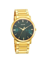 Utsav Green Dial Stainless Steel Strap Watch - 99701YM03