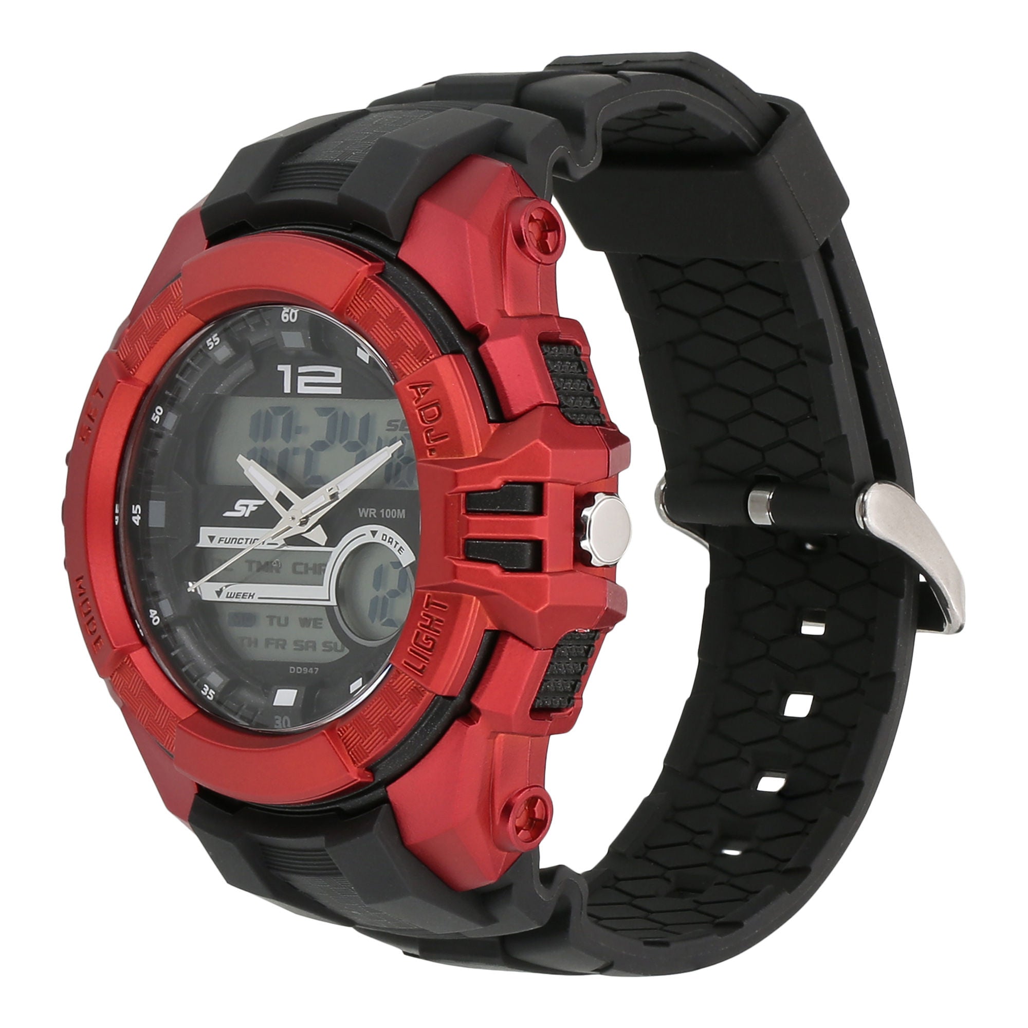 Sonata Ocean Series Ana Digi Watch NN77027PP03 - KRISHNA WATCH COMPANY