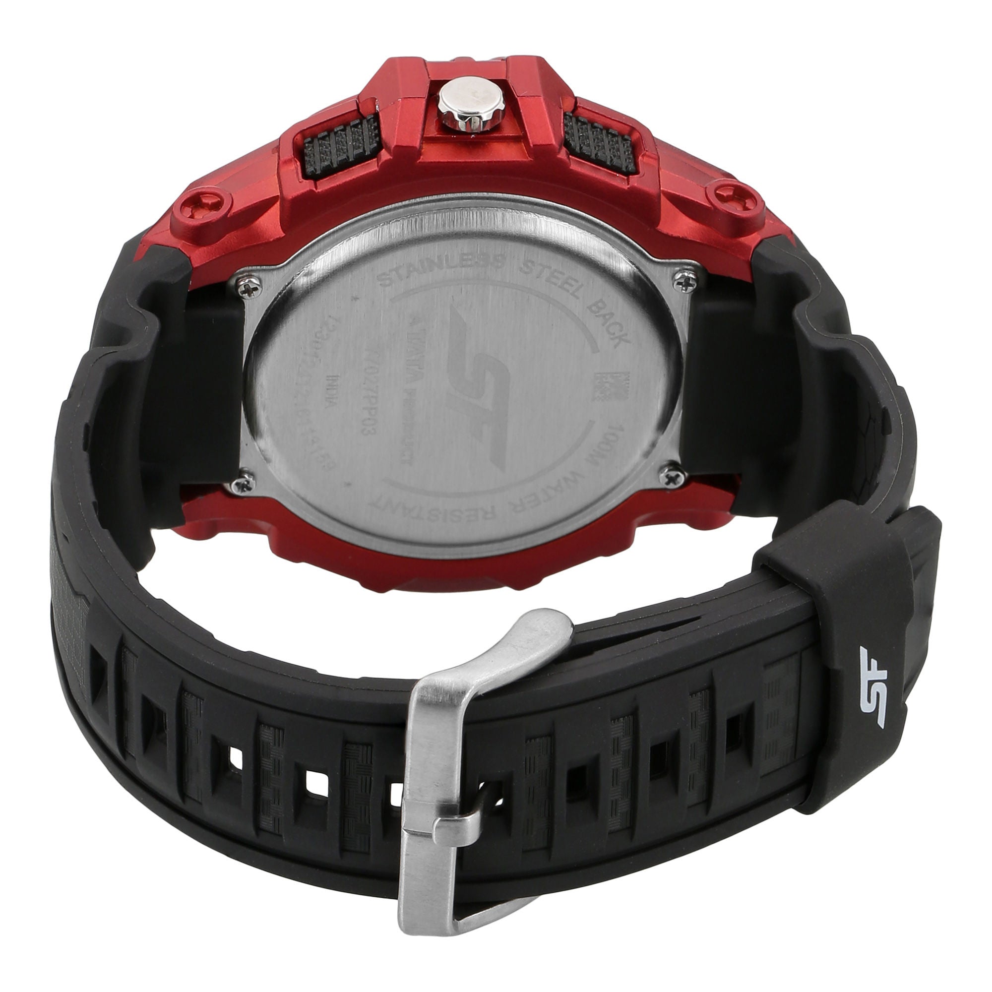Sonata Ocean Series Ana Digi Watch NN77027PP03 - KRISHNA WATCH COMPANY