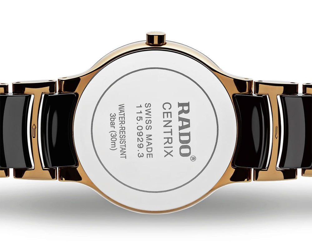 RADO Centrix Diamonds Watch for Women R30554732 - KRISHNA WATCH COMPANY
