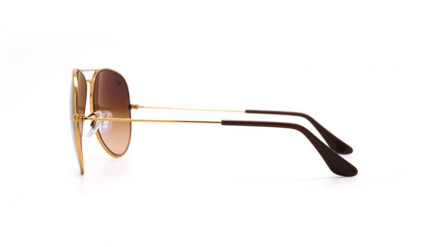 RAY-BAN SUNLGASSES AVIATOR GRADIENT BRONZE RB 3025 9001A558 - KRISHNA WATCH COMPANY