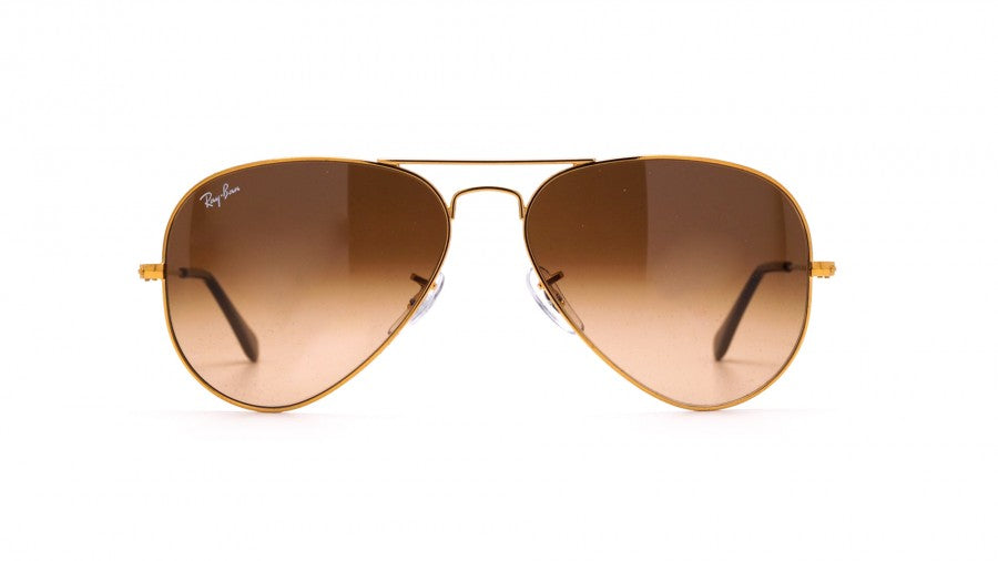RAY-BAN SUNLGASSES AVIATOR GRADIENT BRONZE RB 3025 9001A558 - KRISHNA WATCH COMPANY
