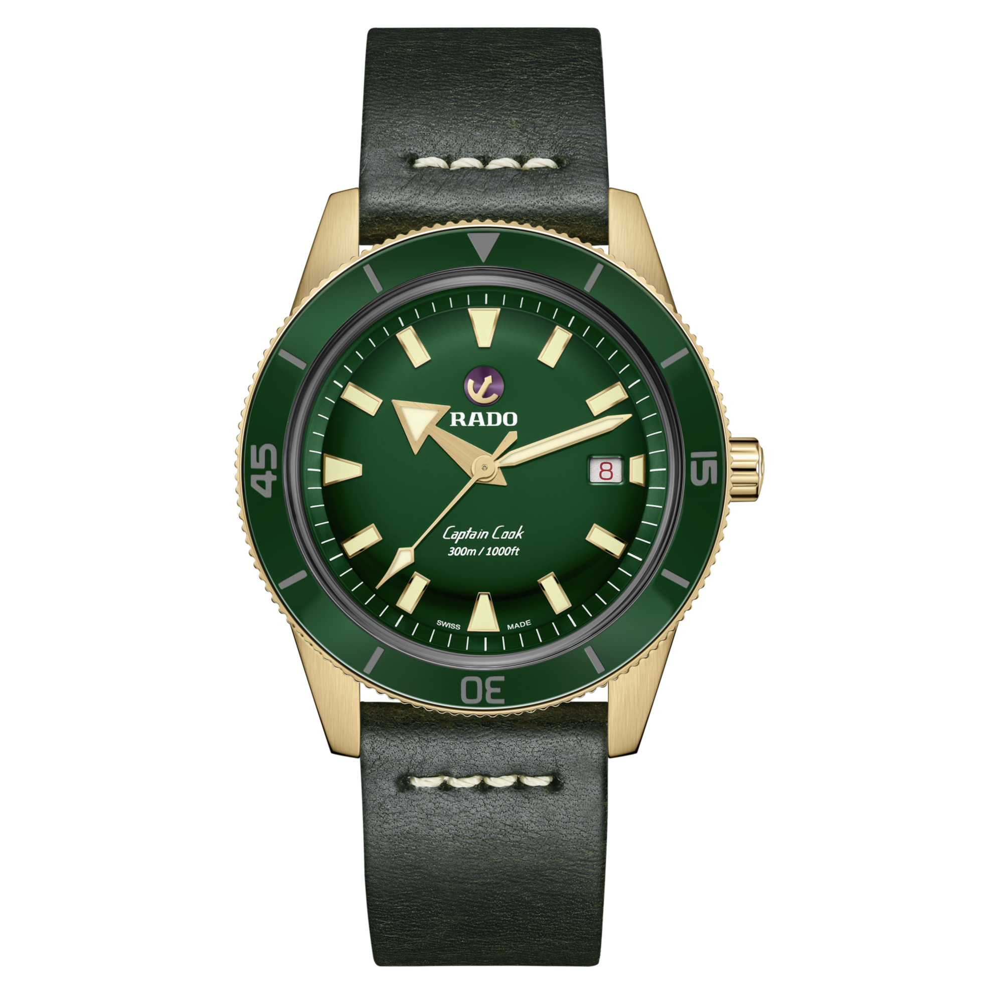 RADO Captain Cook Automatic Bronze R32504315 - KRISHNA WATCH COMPANY