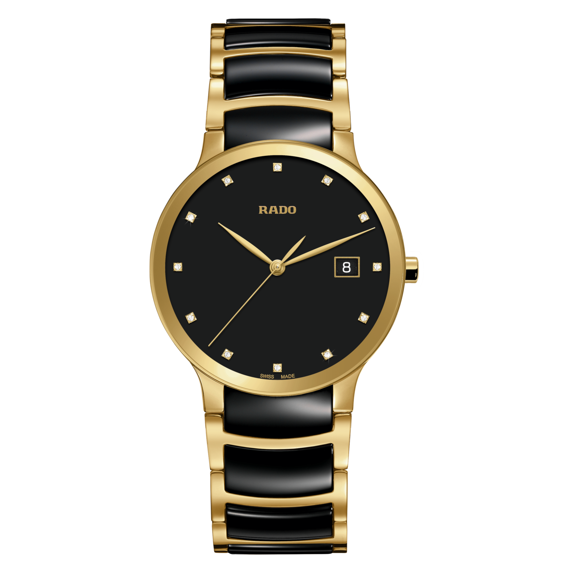RADO Centrix Diamonds Unisex Watch R30527762 - KRISHNA WATCH COMPANY