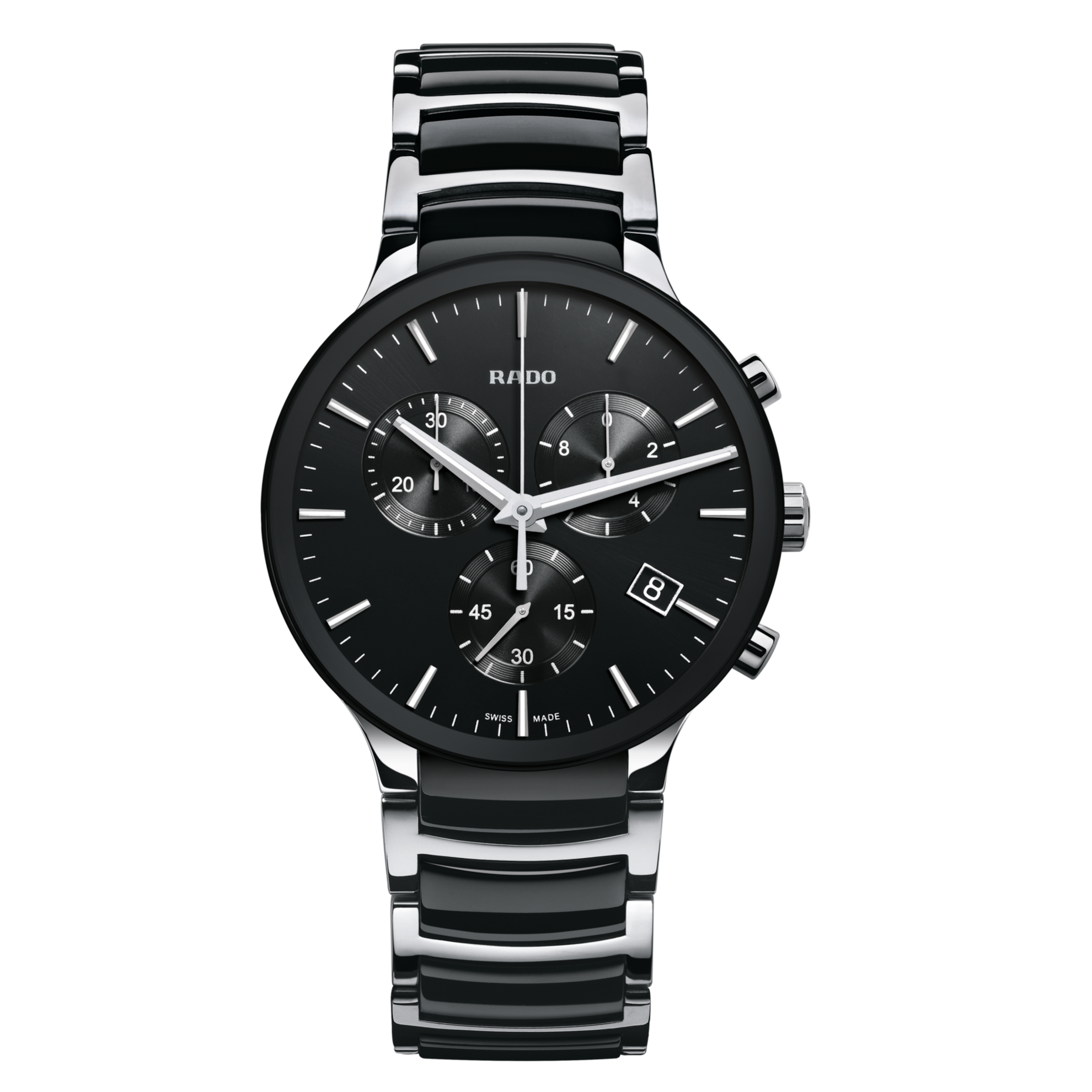 RADO Centrix Chronograph Watch for Men R30130152 - KRISHNA WATCH COMPANY