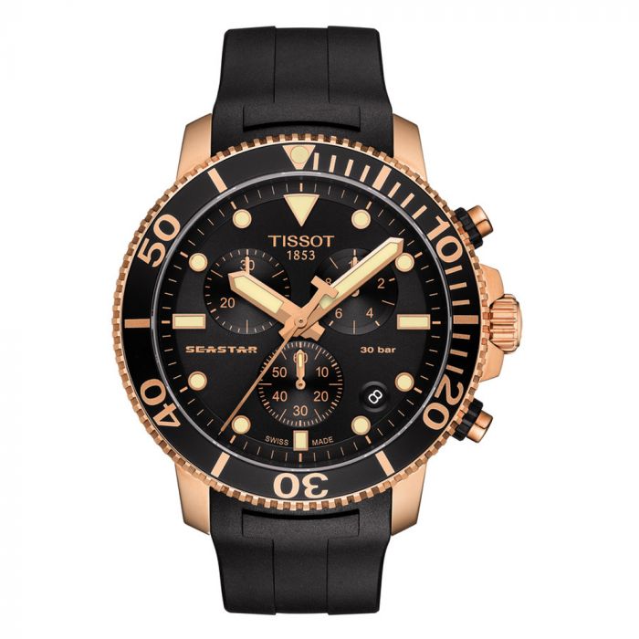 TISSOT T-Sport Seastar 1000 CHRONOGRAPH T1204173705100 - KRISHNA WATCH COMPANY